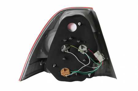 Stop tripla lampa spate dreapta (Semnalizator portocaliu, culoare sticla: rosu) TOYOTA COROLLA LIMUZINA 4D 2002-2007 [1]