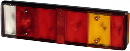 Stopuri - Stop tripla lampa spate stanga (Semnalizator portocaliu, culoare sticla: rosu) VW LT PLATFORMA/SASIU 1996-2006