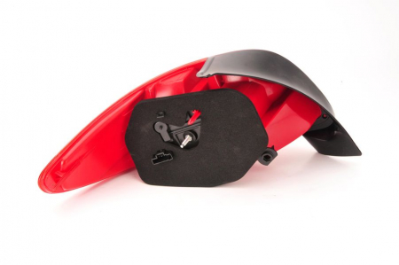 Stop tripla lampa spate dreapta (Semnalizator rosu, culoare sticla: rosu) PEUGEOT 206 1998-2003 [2]