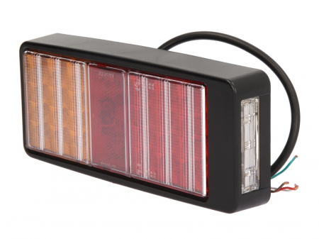 Stop tripla lampa spate stanga dreapta (LED, semnalizator, lumini stop, lumini pozitie, lumini numar) [2]