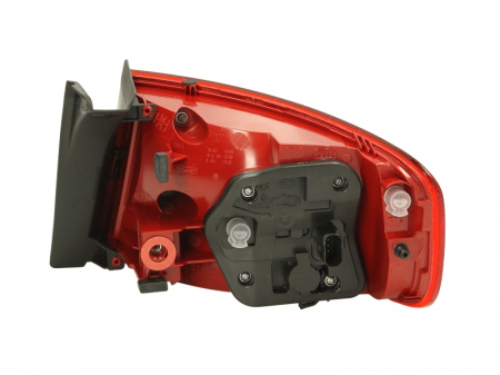 Stop tripla lampa spate stanga ( exterior , Semnalizator portocaliu, culoare sticla: rosu) AUDI A4 LIMUZINA 2007-2011 [1]