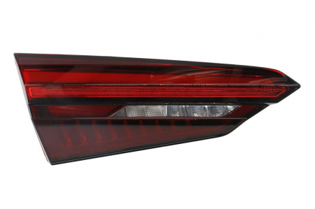 Piese Auto - Stop tripla lampa spate stanga (interior, LED, culoare sticla fumuriu, carcasa neagra) AUDI A5 dupa 2016