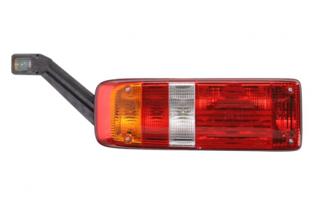 Stop tripla lampa spate stanga (LED, 24V, semnalizator, lumini ceata, lumini mers inapoi, lumini frana, reflector triangular) [0]