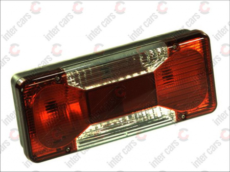 Stop tripla lampa spate stanga (Semnalizator alb, culoare sticla portocaliu) PLATFORMA/SASIU [0]