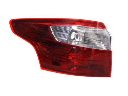 Stop tripla lampa spate stanga (Semnalizator alb, culoare sticla: rosu) FORD FOCUS COMBI 2010-2014 [0]