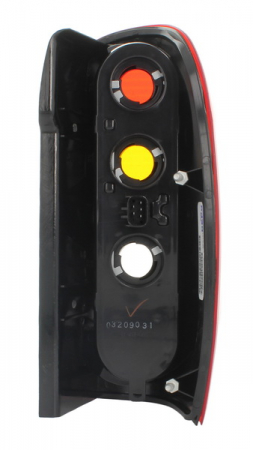 Stop tripla lampa spate stanga (Semnalizator alb, culoare sticla: rosu) JEEP LIBERTY 2002-2004 [1]