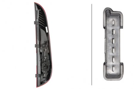 Stop tripla lampa spate stanga (Semnalizator alb, culoare sticla: rosu) MERCEDES Clasa VANEO 2002-2005 [1]