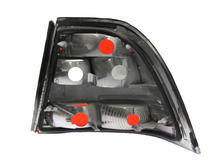 Stop tripla lampa spate stanga (Semnalizator alb, culoare sticla: rosu) OPEL VECTRA LIMUZINA 1995-1999 [2]
