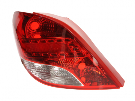 Stopuri - Stop tripla lampa spate stanga (Semnalizator alb, culoare sticla: rosu) PEUGEOT 207 DECAPOTABILA/HATCHBACK 2006-2009