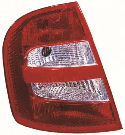 Iluminat auto - Stop tripla lampa spate stanga (Semnalizator alb, culoare sticla: rosu) SKODA FABIA HATCHBACK 1999-2004