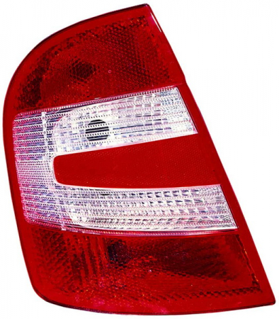 Iluminat auto - Stop tripla lampa spate stanga (Semnalizator alb, culoare sticla: rosu) SKODA FABIA HATCHBACK 2004-2008