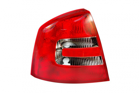 Stopuri - Stop tripla lampa spate stanga (Semnalizator alb, culoare sticla: rosu) SKODA OCTAVIA HATCHBACK 2004-2008