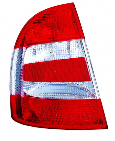 Stop tripla lampa spate stanga (Semnalizator alb, culoare sticla: rosu) SKODA SUPERB LIMUZINA 2006-2008
