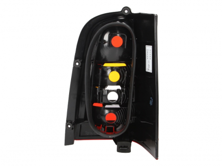 Stop tripla lampa spate stanga (Semnalizator portocaliu, culoare sticla: rosu) MERCEDES Clasa V BUS/1996-2003 [1]