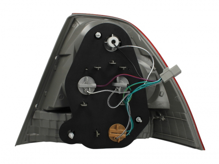 Stop tripla lampa spate stanga (Semnalizator portocaliu, culoare sticla: rosu) TOYOTA COROLLA LIMUZINA 4D 2002-2007 [1]