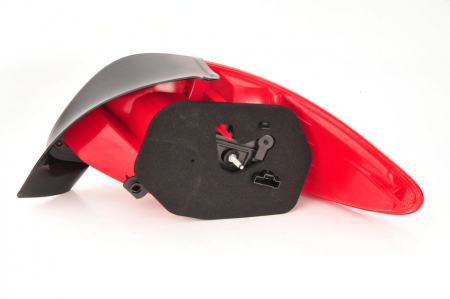 Stop tripla lampa spate stanga (Semnalizator rosu, culoare sticla: rosu) PEUGEOT 206 1998-2003 [2]