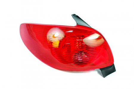Stopuri - Stop tripla lampa spate stanga (Semnalizator rosu, culoare sticla: rosu) PEUGEOT 206 HATCHBACK 2003-2009
