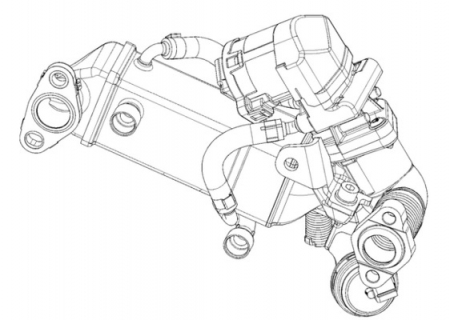 Supapa EGR (modul cu calorifer) potrivit BMW 3 (E90), 3 (E91), 3 (E92), 3 (E93), 5 (F10), 5 (F11), 5 GRAN TURISMO (F07), 7 (F01, F02, F03, F04), X5 (E70), X6 (E71, E72) 2.0D/3.0D 12.04-02.17 [1]