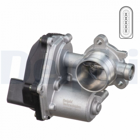 EGR - Supapa EGR potrivit AUDI A3, Q2, Q3, TT; SEAT ALHAMBRA, ARONA, ATECA, LEON, LEON SC, LEON ST, TARRACO; SKODA KAMIQ, KAROQ, KODIAQ, OCTAVIA III, OCTAVIA IV, SCALA, SUPERB III 1.6D/2.0D 09.07-