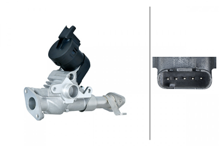 Supapa EGR potrivit BMW 1 (E81), 1 (E82), 1 (E87), 1 (E88), 3 (E90), 3 (E91), 3 (E92), 3 (E93), 5 (E60), 5 (E61) 1.6/2.0 06.04-12.13 [2]