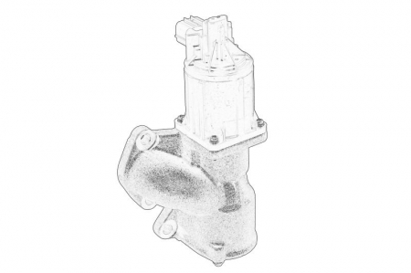 Supapa EGR potrivit ISUZU D-MAX; RODEO potrivit ISUZU D-MAX I, D-MAX II 4JJ1E4C-L-4JK1-TC 01.07-12.18 [1]