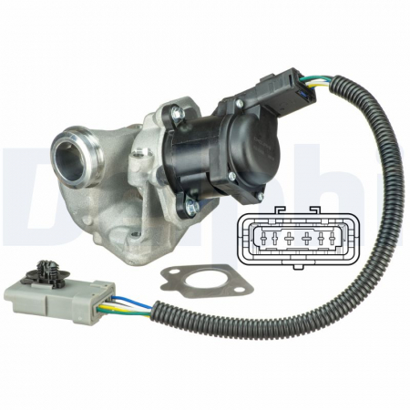 Supapa EGR potrivit VOLVO C30, S40 II, V50; FORD FOCUS C-MAX, FOCUS II 1.6D 10.03-12.12 [2]