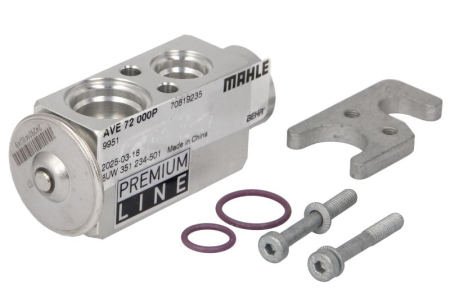 Elemente sistem climatizare - Supapa expansiune clima (tip de refrigerant: R134a) potrivit DAF LF 45, LF 55; RVI KERAX, MIDLUM, PREMIUM 2; VOLVO FE, FL, FL II BE110C-GR220 dupa 2000