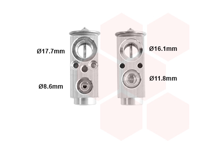 Supapa expansiune climatizare potrivit OPEL SIGNUM, VECTRA C, VECTRA C GTS; SAAB 9-3, 9-3X 1.6-3.2 04.02-02.15 [2]