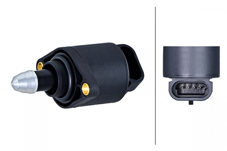 Alimentare combustibil - Supapa reglaj mers in gol admisie aer (4 pini) potrivit CITROEN XANTIA; PEUGEOT 306, 405 II, 406 1.6/1.8/2.0 08.92-12.04