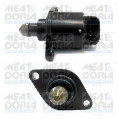Supapa sistem combustibil - Supapa reglaj mers in gol admisie aer potrivit CITROEN XANTIA, XSARA, ZX; PEUGEOT 106 I, 106 II, 306, 406 1.3-2.0 1993-2005 - (4 pini)