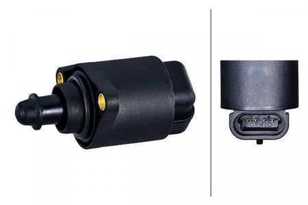 Alimentare combustibil - Supapa reglaj mers in gol admisie aer (4 pini) potrivit PEUGEOT 206, 206+ 1.4 07.02-