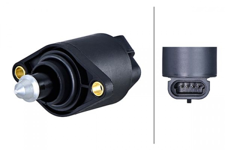 Supapa sistem combustibil - Supapa reglaj mers in gol admisie aer potrivit RENAULT KANGOO EXPRESS, TWINGO I 1.0 2000-2007 - (4 pini)