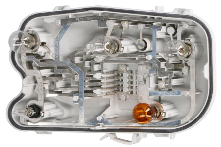 Elemente optice - Suport becuri stop spate dreapta potrivit Audi A6 C6 2004-2008 - Sedan