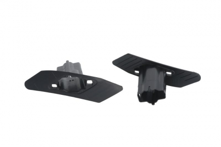 Caroserie - Suport diuza spalator (2 buc., plastic, negru, TÜV) VW PASSAT B8 dupa 2014