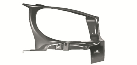 Suporti caroserie - Suport far Dreapta potrivit PEUGEOT 206 1998-2009