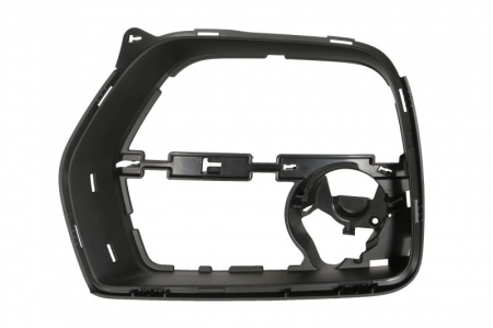 Suport far fata dreapta cu locas proiectoare, plastic, negru BMW X6 E71, E72 intre 2010-2014 [0]
