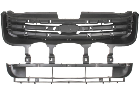 Grile - Suport grila fata fata potrivit FORD FUSION JU 2005-2012 (plastic, negru)