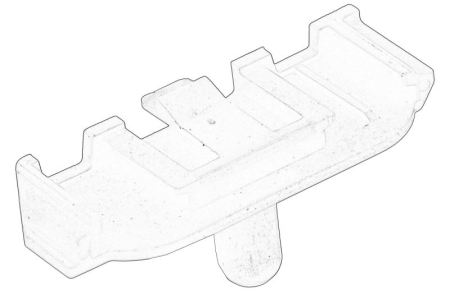 Grile - Suport grila radiator potrivit OPEL INSIGNIA B, INSIGNIA B COUNTRY, INSIGNIA B GRAND SPORT 1.5/1.6D dupa 2017