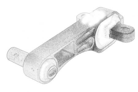 Piese Auto - Suport motor CITROEN NEMO; FIAT FIORINO, QUBO; PEUGEOT BIPPER, BIPPER TEPEE 1.4/1.4CNG/1.4D dupa 2007