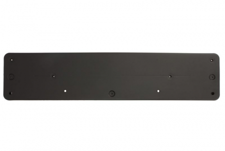 Suport numar bara Fata plastic, negru potrivit MERCEDES Clasa E T-MODEL S212, E W212 2009-2016 [0]