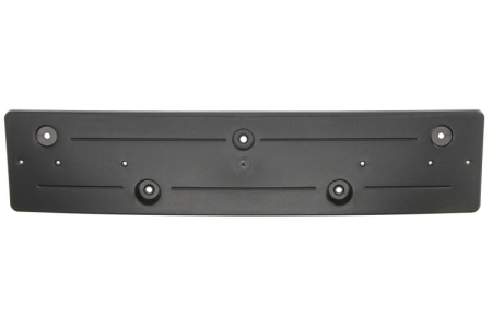 Suporti caroserie - Suport numar Fata (negru-mat, M-PAKIET) potrivit BMW 2 F22, F23, F87 2013-2021