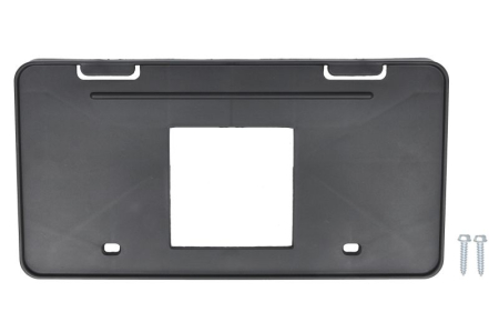 Suporti caroserie - Suport numar Fata (negru) potrivit TOYOTA SIENNA 2010-2017