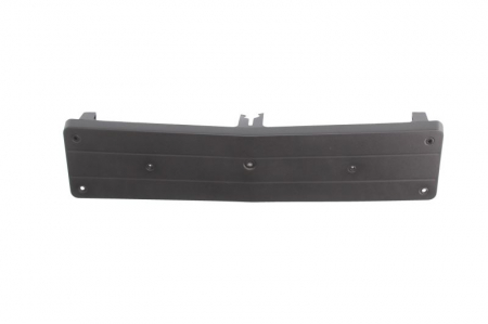 Suporti - Suport numar Fata (plastic, negru) potrivit MERCEDES S (W221, V221) 2005-2013 2005-2009