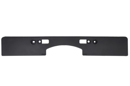 Suporti caroserie - Suport numar Fata (plastic, negru) potrivit TOYOTA PRIUS III W3 2012-2016