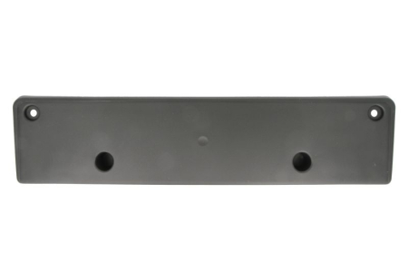 Suporti caroserie - Suport numar Fata (plastic, negru) potrivit VW SCIROCCO III 2008-2014