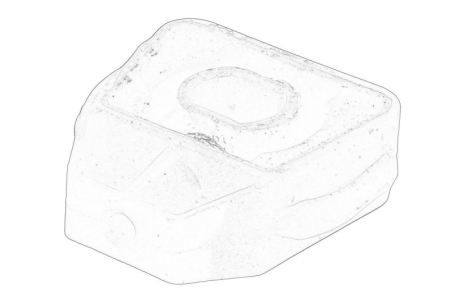 Elemente racire - Suport radiator Inferior (bratara) potrivit AUDI A3, TT; SEAT LEON, TOLEDO II; VW BORA I, GOLF IV, JETTA IV, NEW BEETLE 1.4-3.2 09.96-04.18