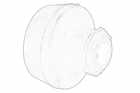 Suport radiator inferior potrivit RENAULT CAPTUR I, CLIO IV, TWINGO III 0.9-Electric 11.12- [1]