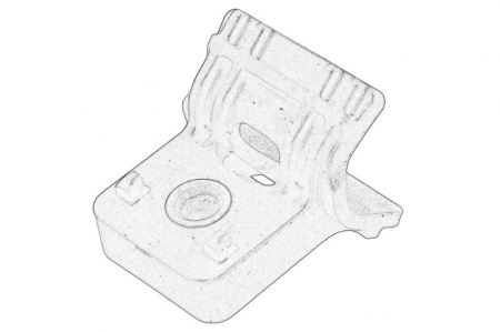Elemente sistem racire - Suport radiator superior potrivit CHEVROLET CRUZE, ORLANDO; OPEL ASTRA J, CASCADA, ZAFIRA C 1.3D-2.0D 05.09-