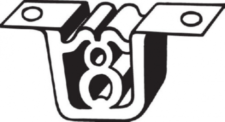 Suport sistem esapament potrivit BMW Seria 3 (E46), Z3 (E36) 1.6-3.0 12.97-12.07 [2]