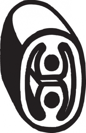 Suport sistem esapament potrivit FIAT BRAVA, BRAVO I, PALIO, PANDA, PUNTO; LANCIA DELTA II, Y; RENAULT 11, 21, 5, 9, ESPACE I, ESPACE II, MASTER I, RAPID/MINIVAN, SUPER 5 0.8-2.8 01.72- [1]